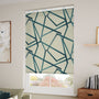 ColorizedZoom Twist2Go Sumi Indigo Roller Blind 9157