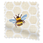 ColorizedSwatch Twist2Go Bumblebees Yellow Roller Blind sample image 9158