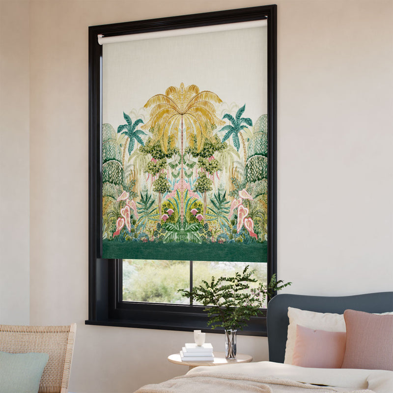 ColorizedZoom Mombasa Jungle Roller Blind 9202