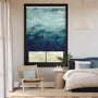 Colorized Nairobi Azure Roller Blind 9205