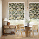 Colorized Twist2Go Toucan Velvet Jungle Roller Blind 9255