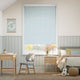 Colorized Twist2Go Mickey Spots Blackout Sky Blue Roller Blind 9279