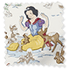 ColorizedSwatch Snow White Blackout Ivory Roller Blind sample image 9285