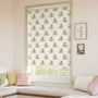 ColorizedZoom Minnie On The Move Stripe Blackout Natural Roller Blind 9295