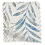 ColorizedSwatch Electric Dappled Ferns Blue Stone Roman Blind sample image 9335