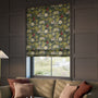 ColorizedZoom Passiflora Velvet Slate Roman Blind 9373
