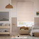 Colorized Mickey Spots Strawberries & Cream Roman Blind 9392