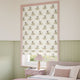 ColorizedZoom Minnie On The Move Stripe Natural Roman Blind 9411