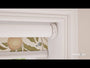 Twist2Go Cadiz Blackout White Roller Blind