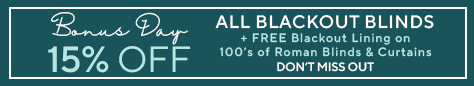 B2GIE Free Blackout Lining - Bonus Day