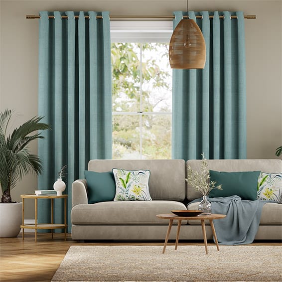 Made To Measure Teal Curtains The
